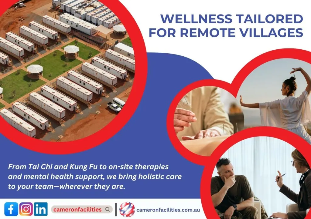 Cameron Facilities wellness program session for a remote workforce