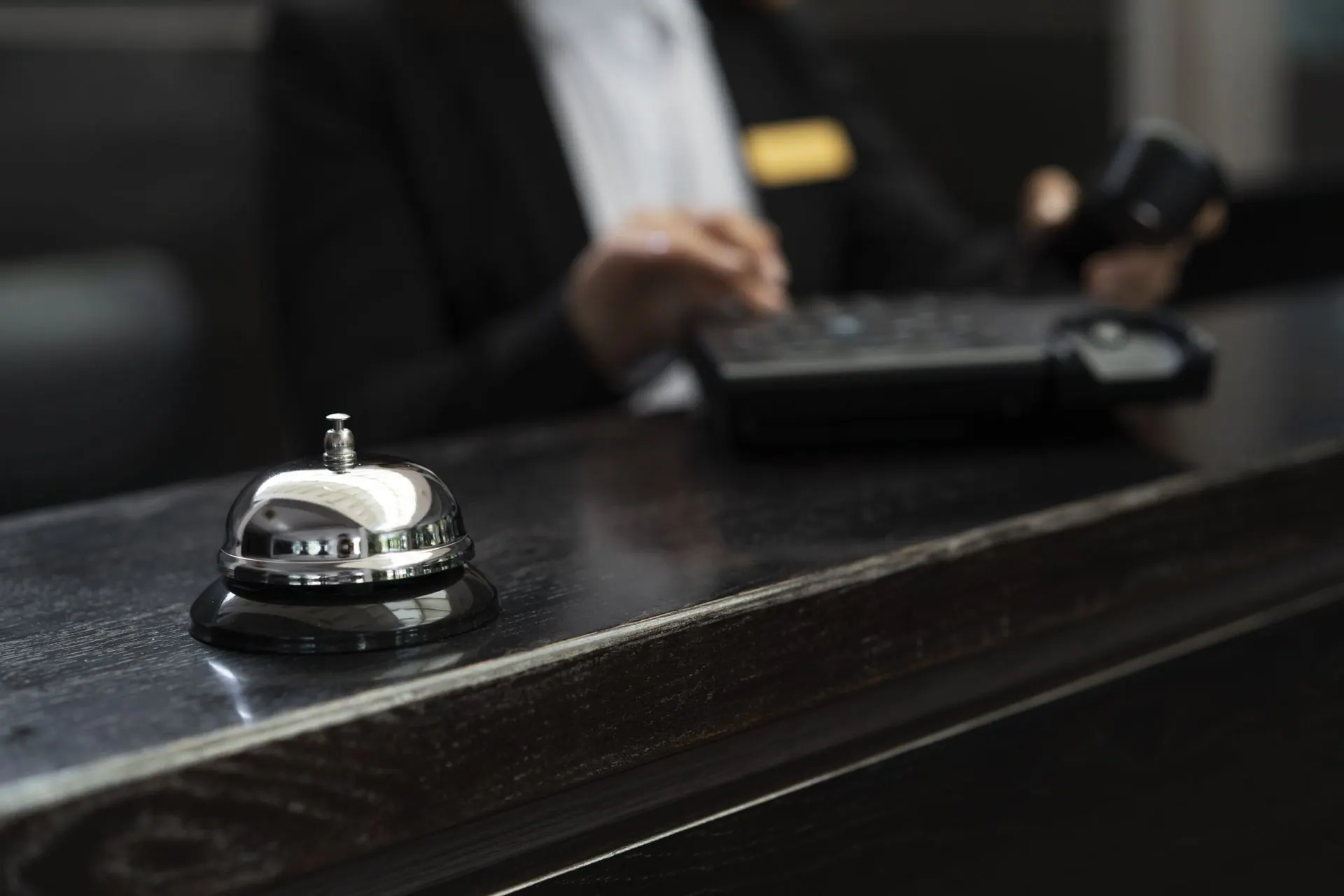 Building concierge desk staffed by Cameron Facilities in Perth