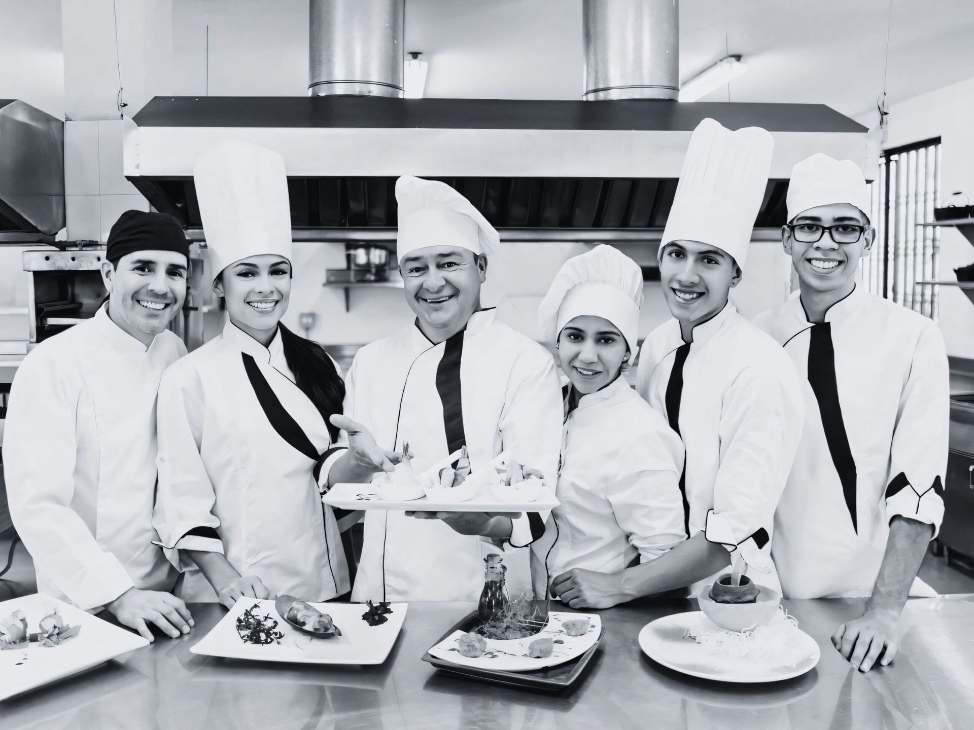 Catered food presentation for a corporate or private event