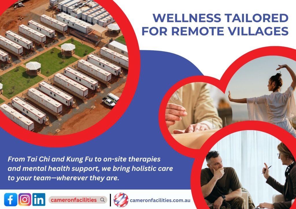 Cameron Facilities wellness program session for a remote workforce