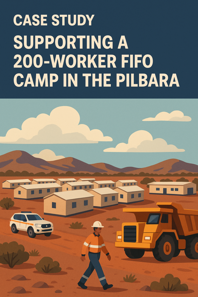 Case Study: Supporting a 200-Worker FIFO Camp in the Pilbara