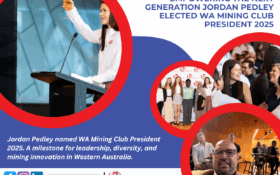 Empowering the Next Generation Jordan Pedley Elected WA Mining Club President 2025