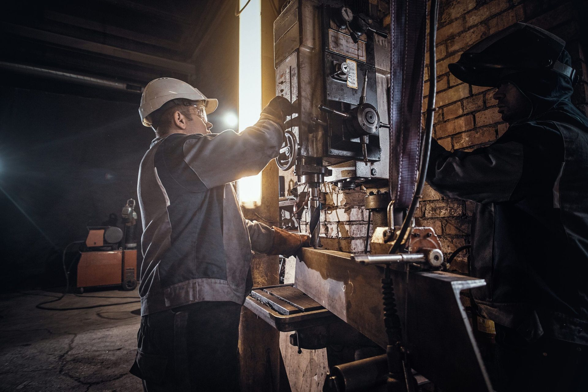 Well-stocked maintenance workshop at a Cameron Facilities managed mining camp